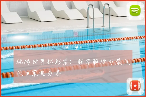 玩转世界杯彩票：赔率解读与最佳投注策略分享